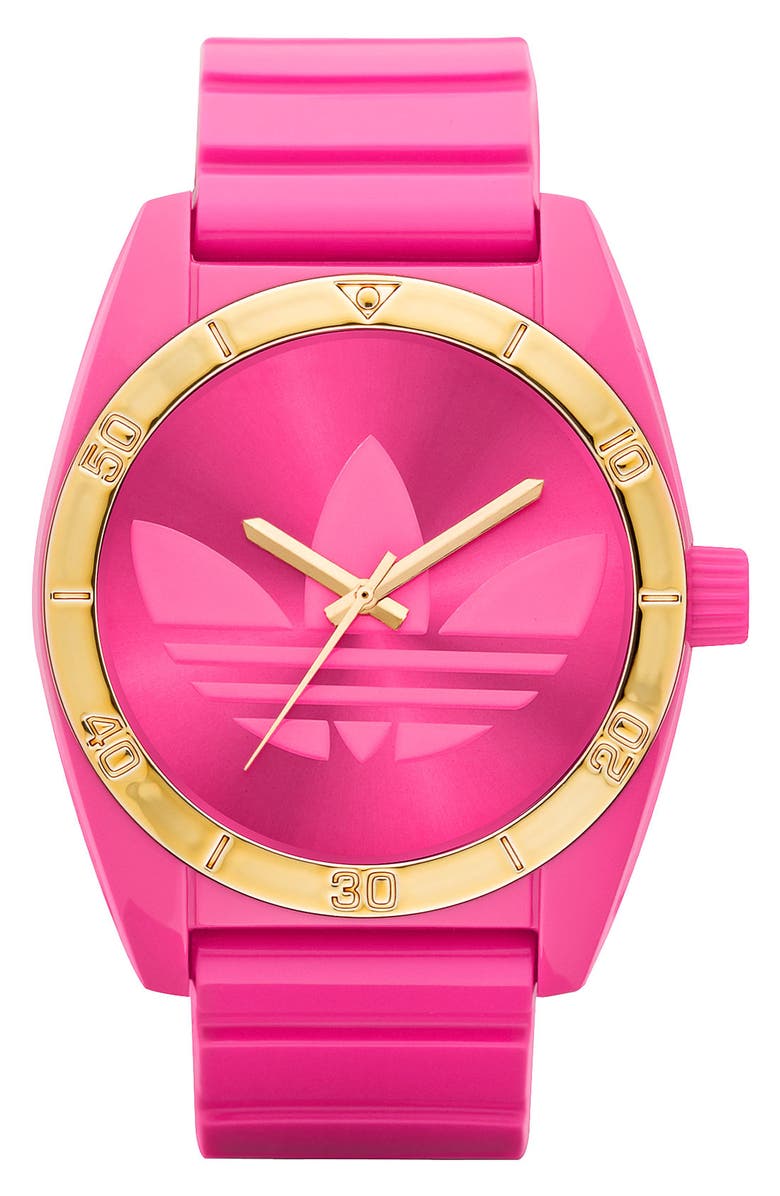adidas Originals 'Santiago' Neon Watch, Main, color, 