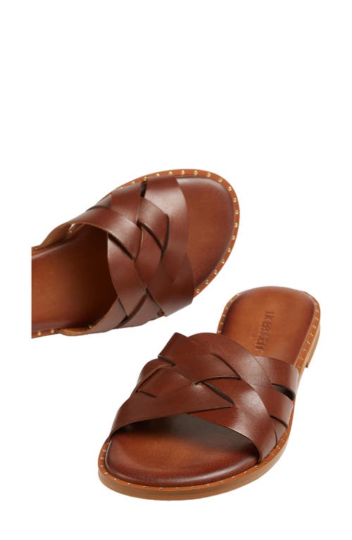Lk Bennett Amara Slide Sandal In Animal Print