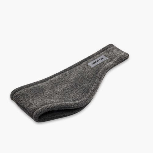 Turtle Fur Bang Band Fleece Headband In Gray