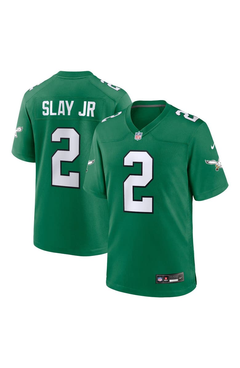 Nike Men's Nike Darius Slay Kelly Green Philadelphia Eagles Alternate Game Player Jersey, Main, color,