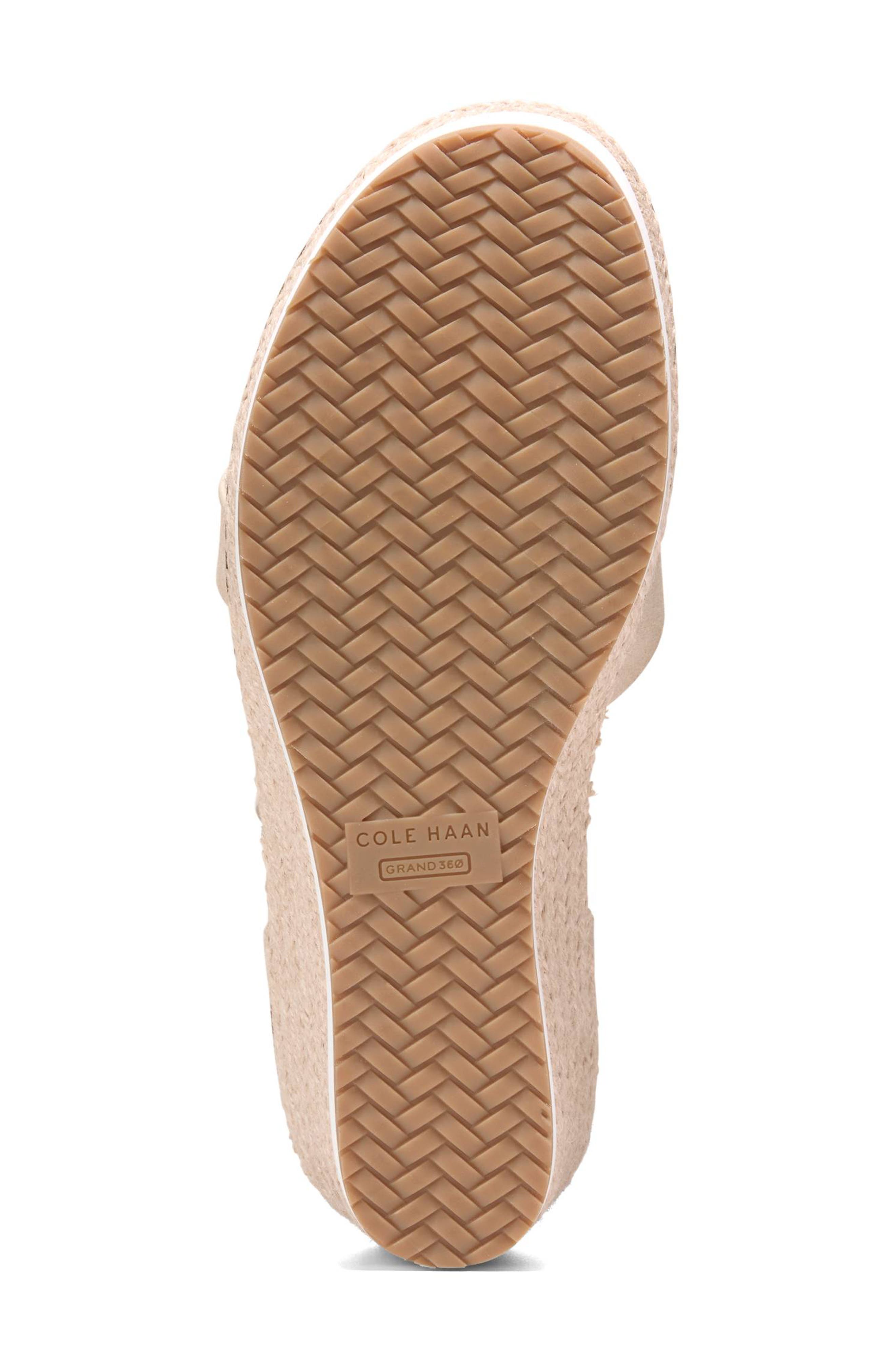 Ronnie Cloudfeel Espadrille Platform Wedge Sandal, Alternate, color, LIGHT SESAME/ NATURAL