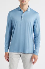 johnnie-O Swing Long Sleeve Performance Polo