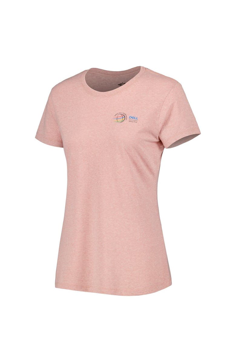 IMPERIAL Women's Imperial Pink WGC-Dell Technologies Match Play Transfusion Tri-Blend T-Shirt, Alternate, color, Pink