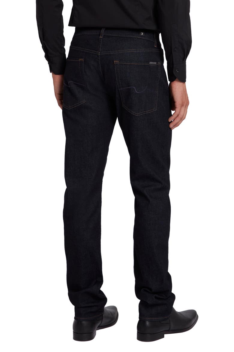 The Straight Squiggle Straight Leg Jeans, Alternate, color, RINSE BLUE