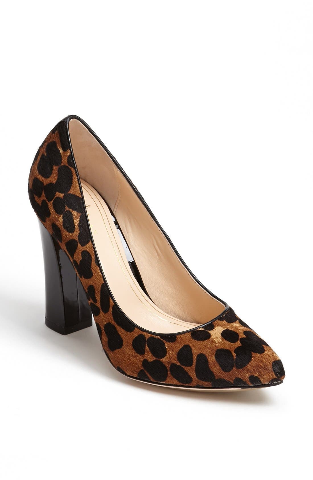 'Chelsea' Pump, Main, color, WOODBURY OCELOT PRINT HAIRCALF
