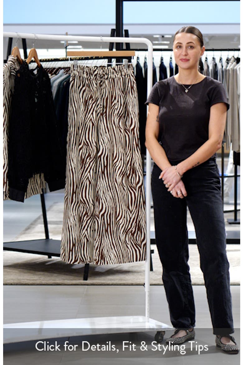 Liza Stripe Wide Leg Pants video