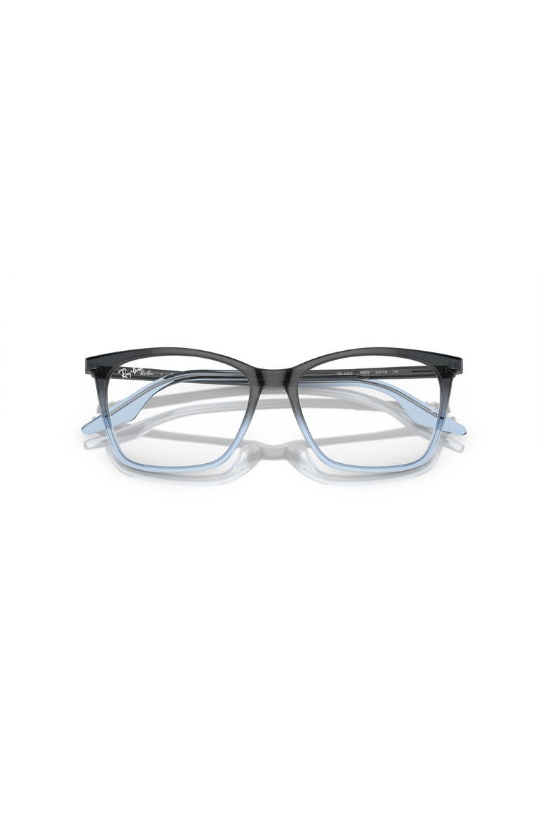 52mm Cat Eye optical glasses, Alternate, color, Blue