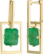 Bony Levy El Mar 14K Gold Emerald Drop Earrings