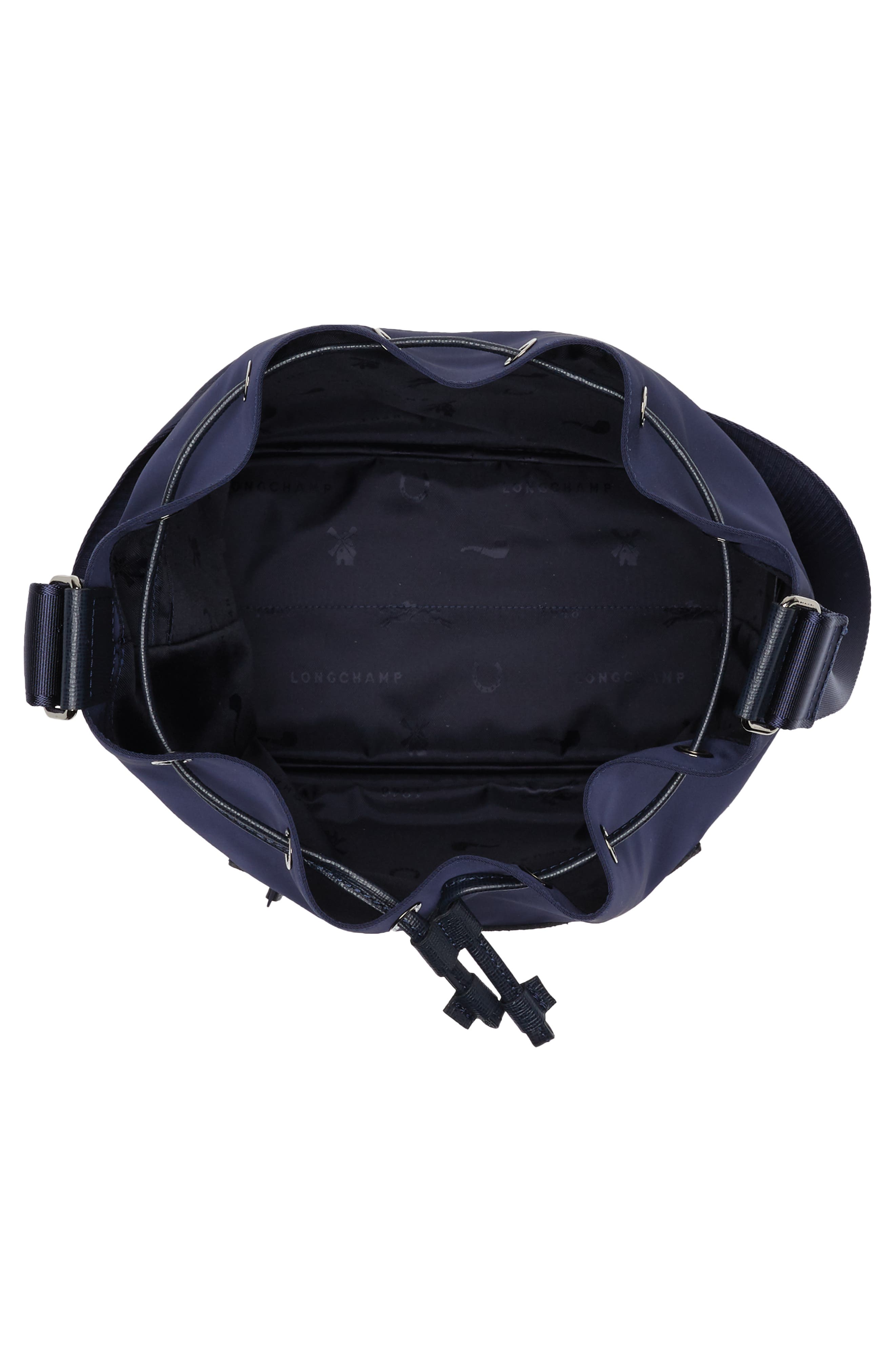Longchamp Neoprene Bucket Bag, Alternate, color, 