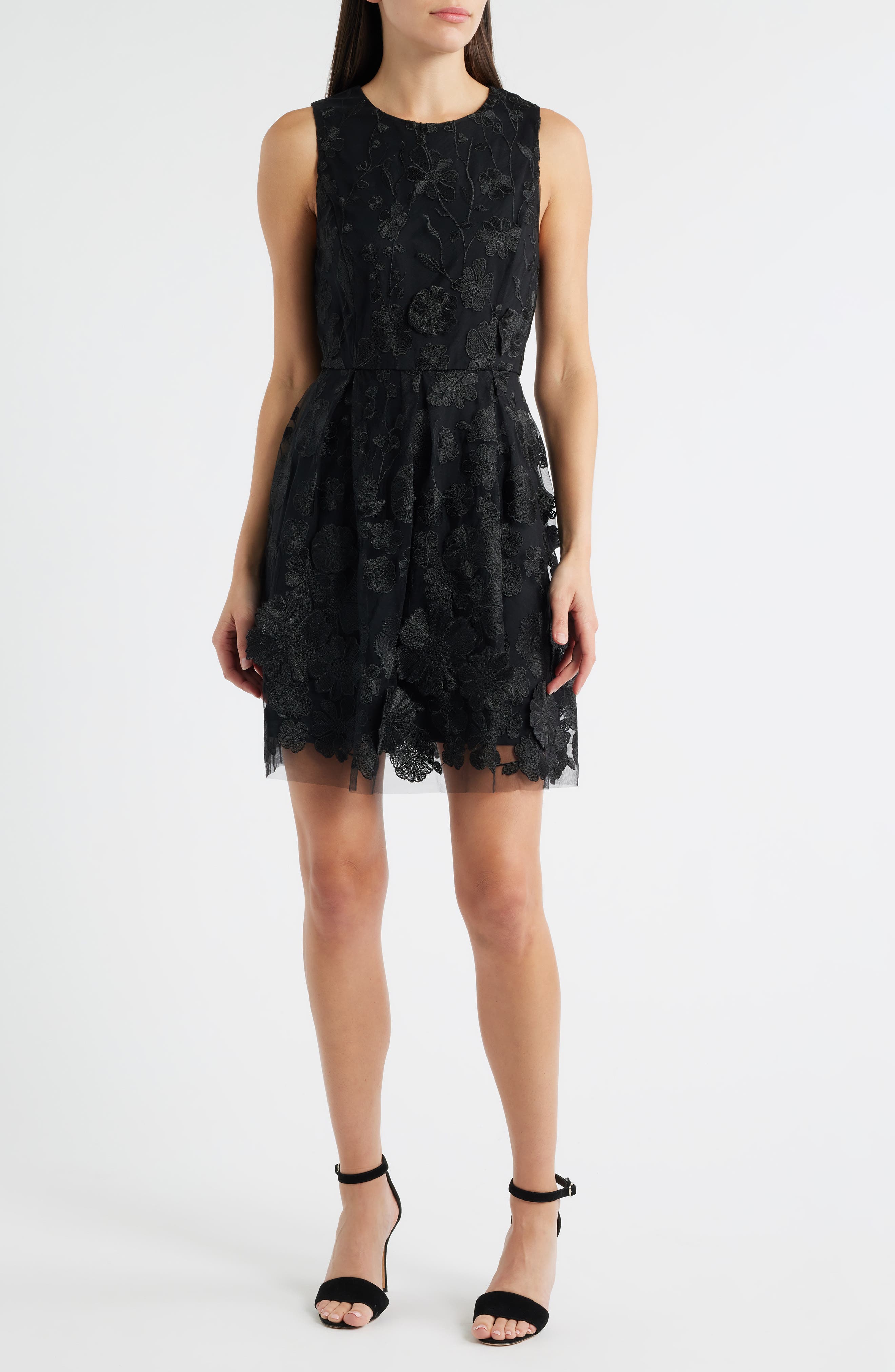 Sam Edelman Floral Embroidered Minidress