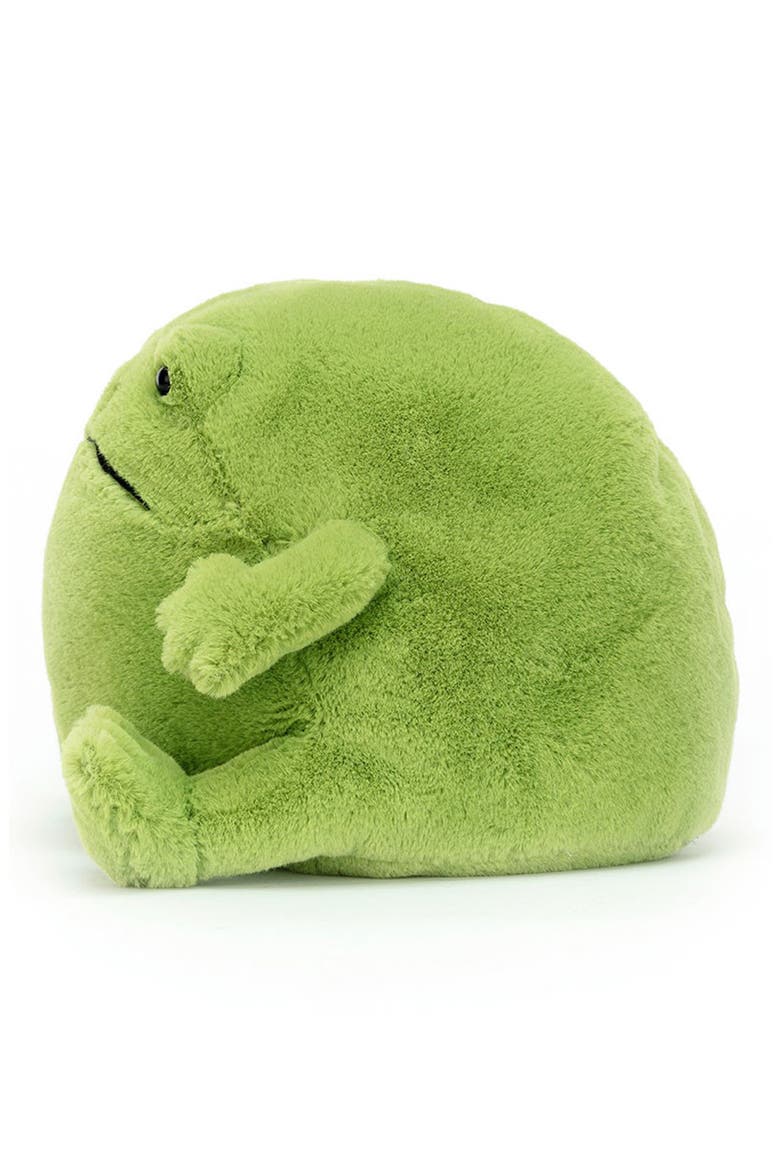 5-Inch Ricky Rain Frog Stuffed Animal, Alternate, color, GREEN