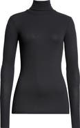 ATM Anthony Thomas Melillo Rib Turtleneck Top