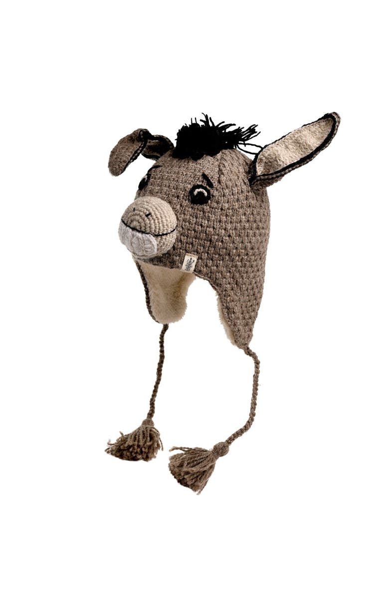 Nirvanna Designs Donkey Hat, Alternate, color, Brown