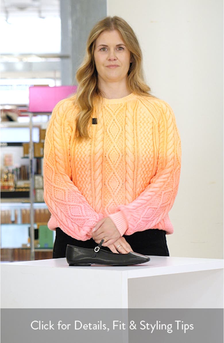 Maple Mary Jane Flat, sales video thumbnail