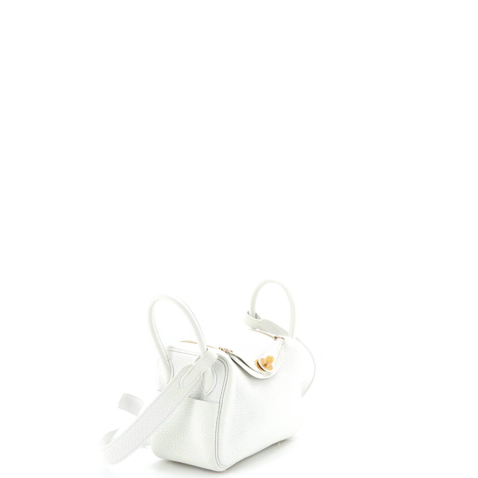 Pre-Owned Hermes Lindy Bag Clemence Mini, Alternate, color, 