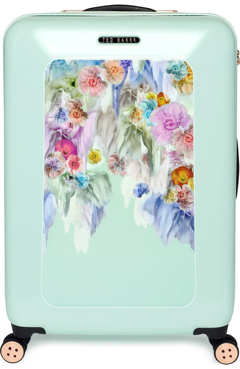 Ted Baker London 'Medium Sugar Sweet Florals' Hard Shell Suitcase, Alternate, color,