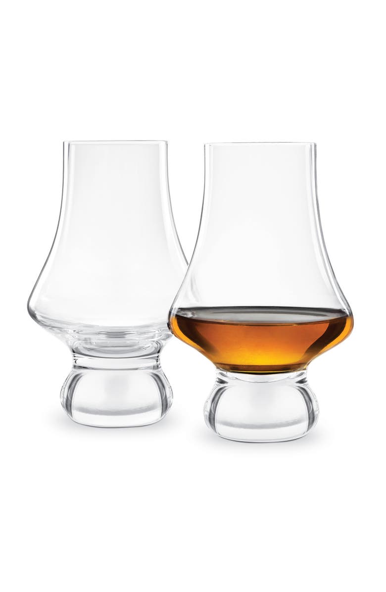 FINAL TOUCH Whiskey Tasting Glasses - Set of 2, Main, color, Clear