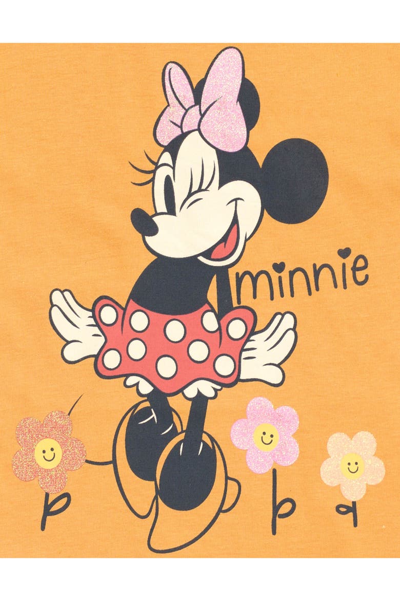 Minnie Mouse 2-Piece T-Shirt and Leggings Set, Alternate, color, Minnie Yellow Cream