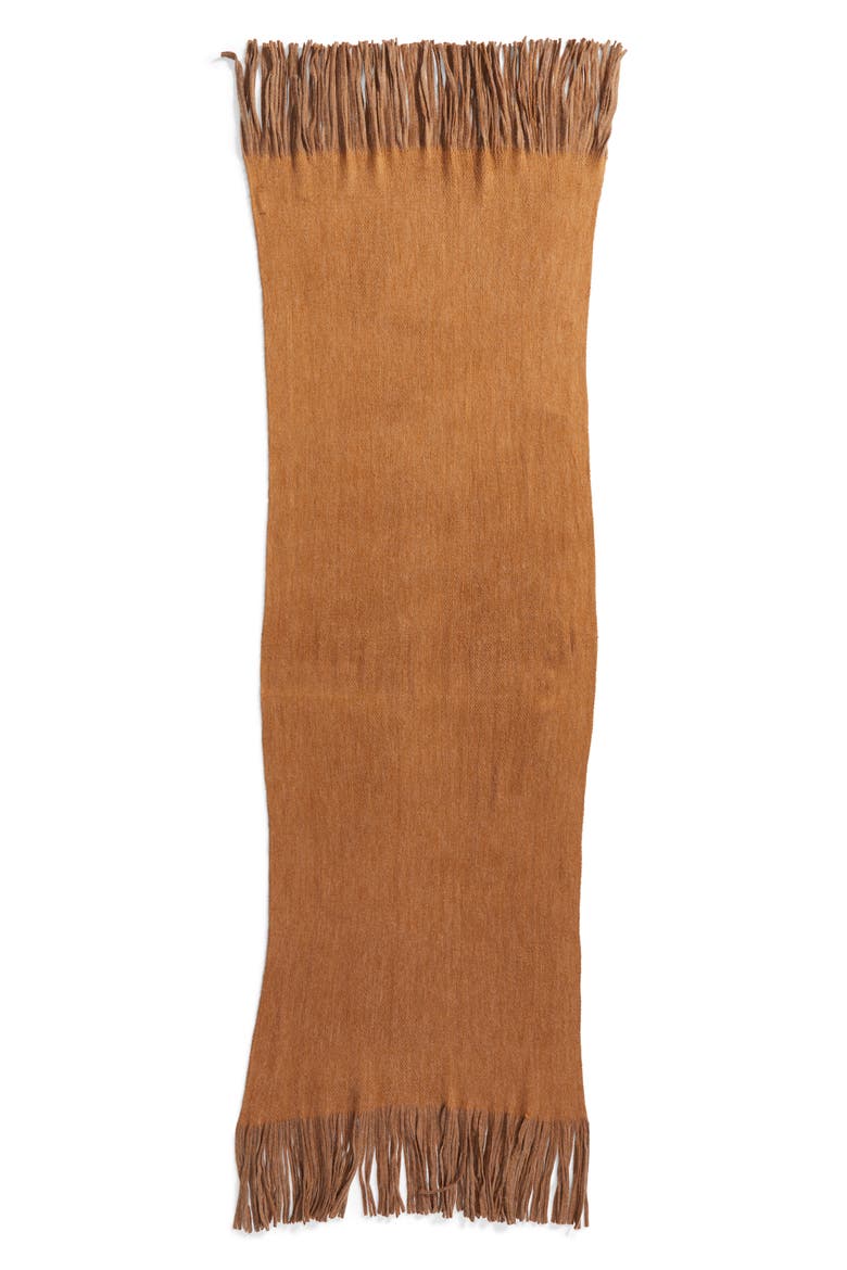 Mercedes Scarf, Alternate, color, CAMEL