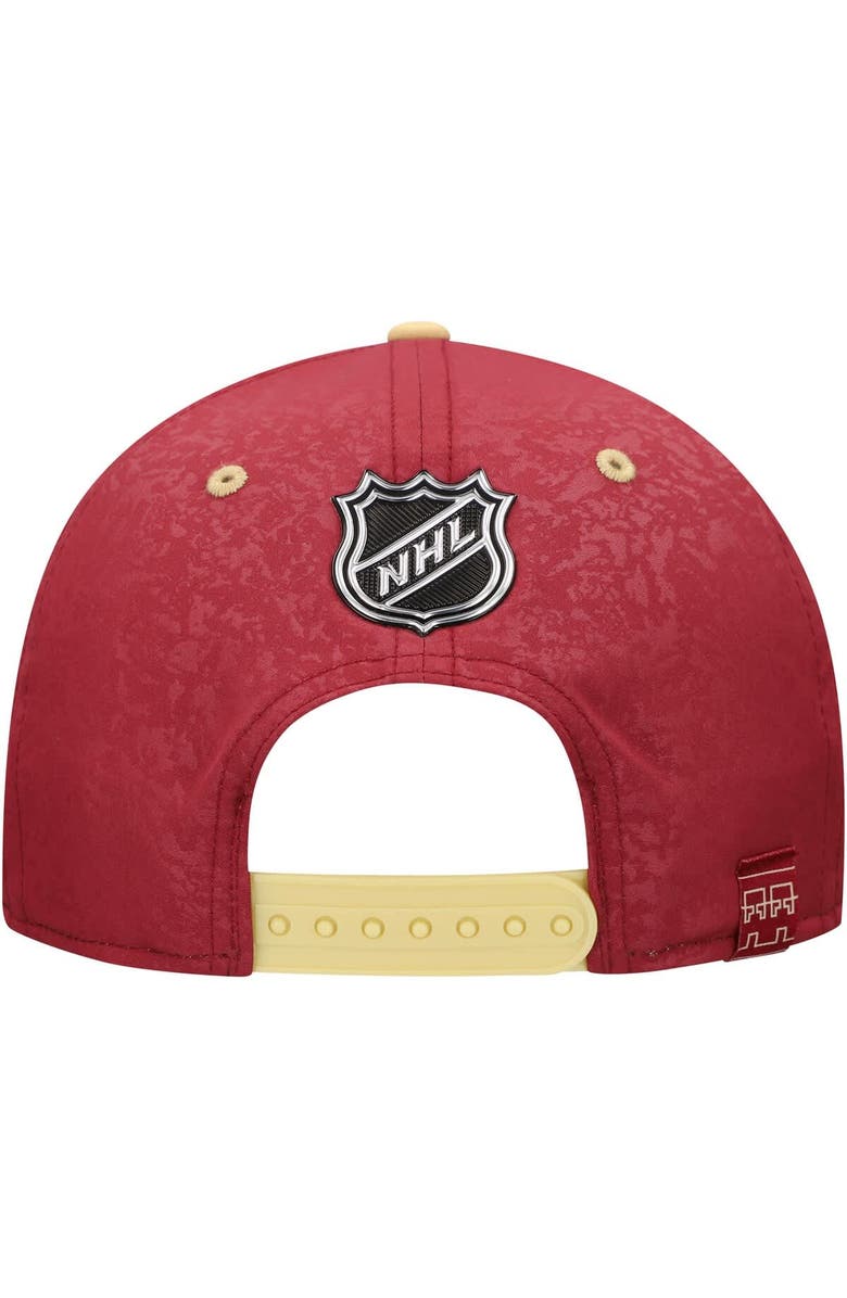 FANATICS Men's Fanatics Garnet/Gold Arizona Coyotes Vintage Hockey Alternate Logo Snapback Hat, Alternate, color, 
