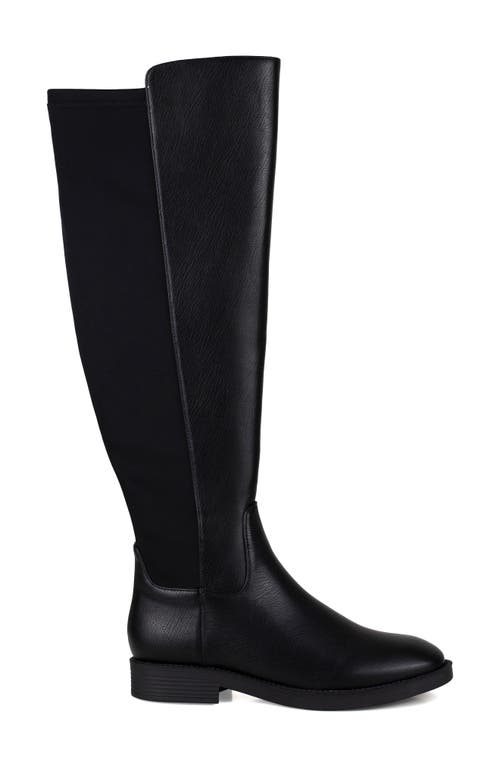 Ninety Union Crush Knee High Boot In Black