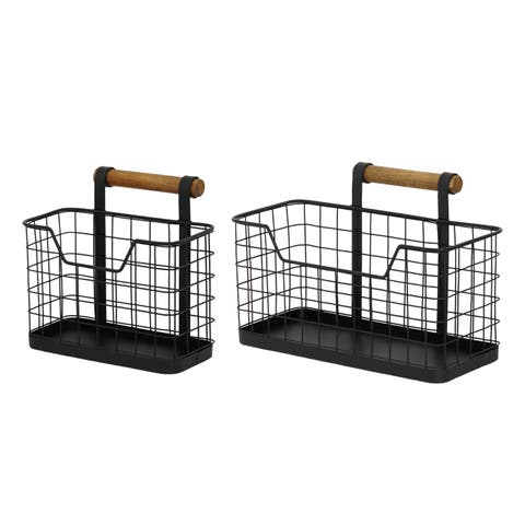 Wire Baskets Set of 2