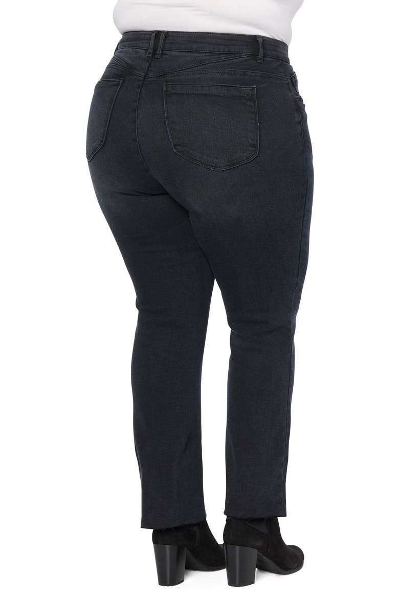 Skyrise Superhigh Waist Stretch Bootcut Jeans (Nordstrom Exclusive), Alternate, color, WBK-WASHED BLACK