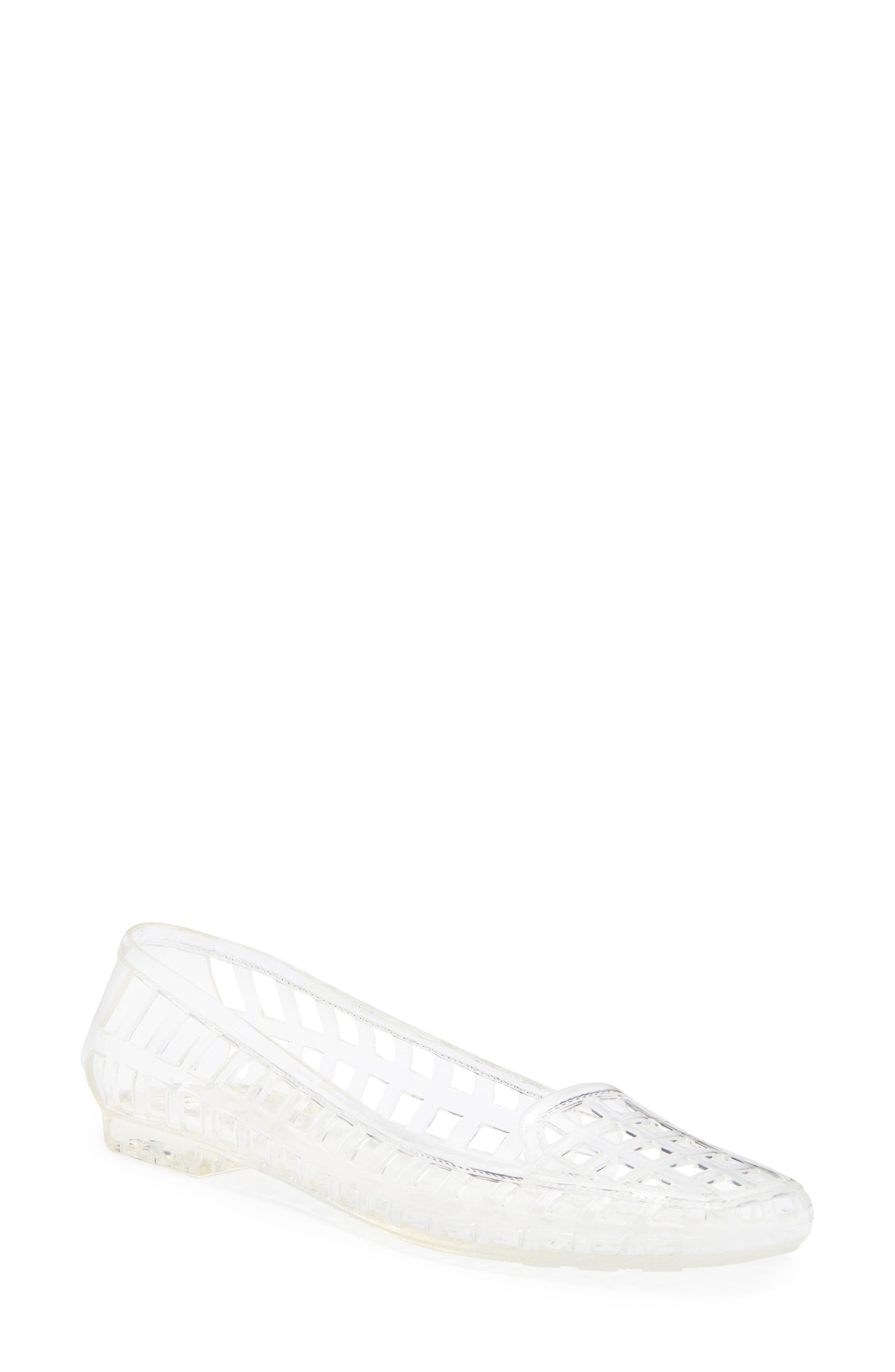 Jeffrey Campbell Sunnie Jelly Loafer Flat