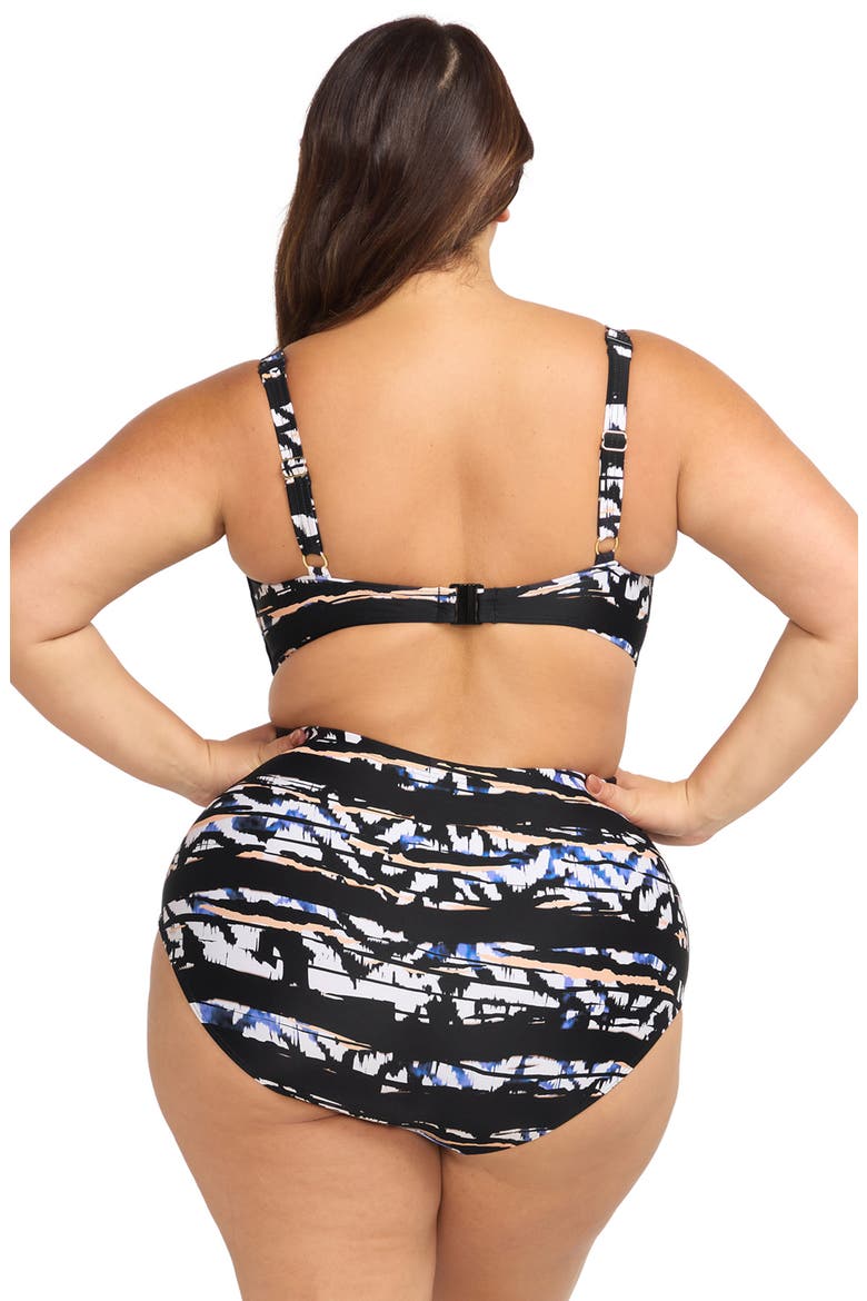 Provenance Botticelli Bikini Top, Alternate, color, BLACK