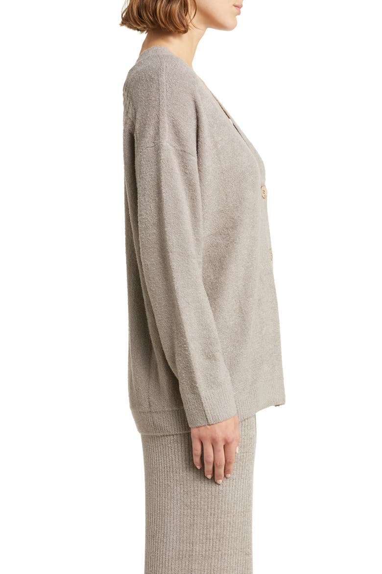 CozyChic™ Lite® Cable Detail Cardigan, Alternate, color, BEACH ROCK