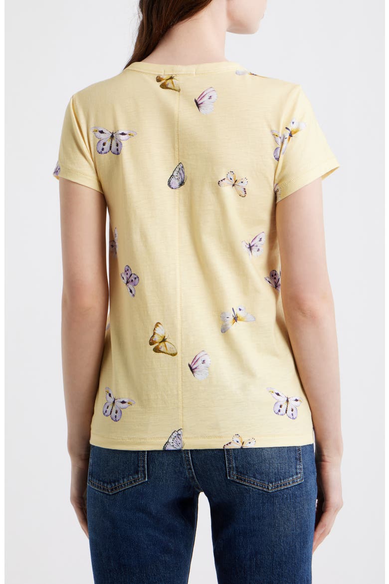 Tammy Butterfly Pima Cotton T-Shirt, Alternate, color, BUTTERFLY