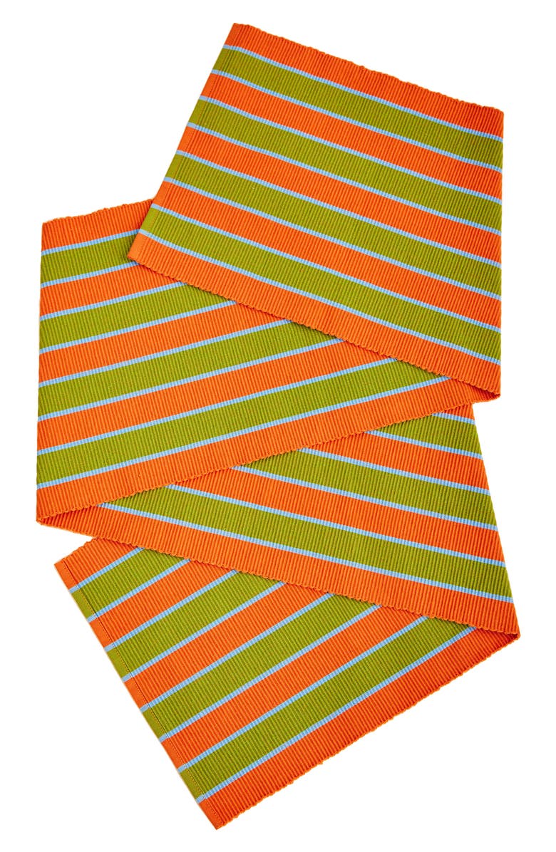 Dusen Dusen Stripe Cotton Table Runner, Main, color, 