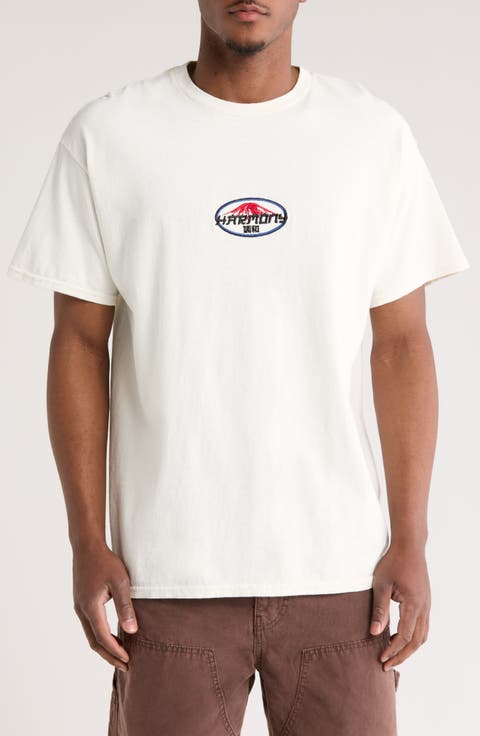 Harmony Embroidered Cotton T-Shirt