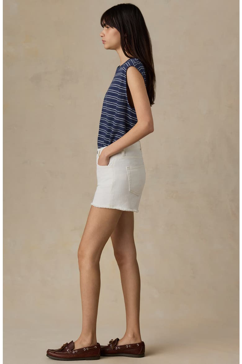 Sundrift Cutoff Denim Shorts, Alternate, color, WHITEBAY WASH
