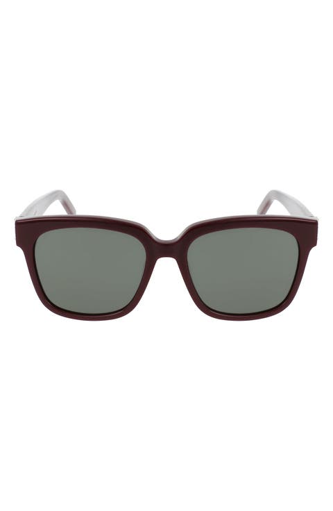 54mm Square Sunglasses