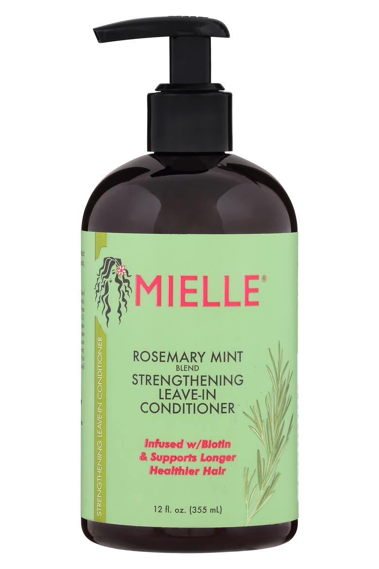 Rosemary Mint Strengthening Leave-In Conditioner, Main, color, NO COLOR