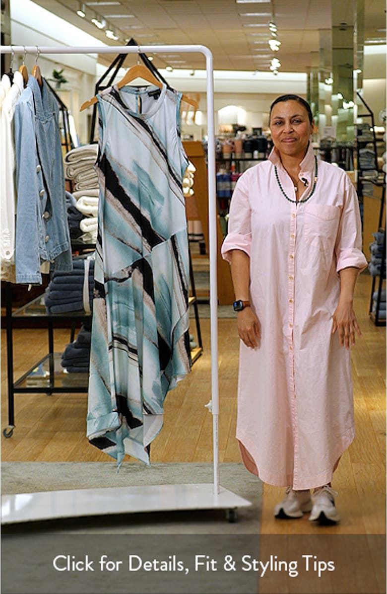 Sleeveless Asymmetric Hem Dress, sales video thumbnail