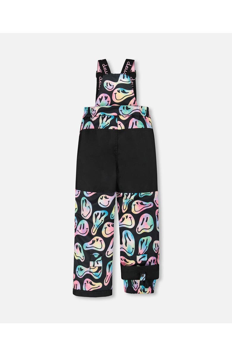 Deux par Deux Girl Two-Piece Play Snowsuit, Alternate, color, Smiley Face Girl
