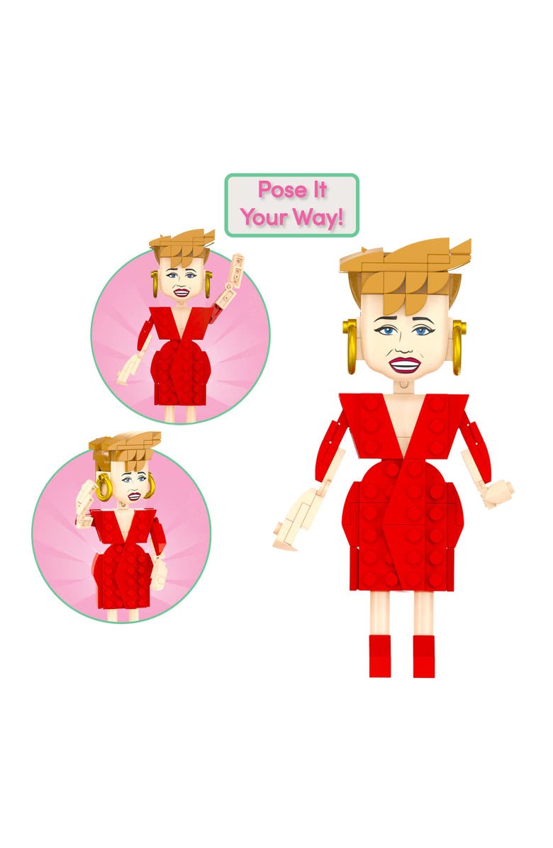 Brickcraft The Golden Girls Living Room Building Set, Alternate, color, Yellow