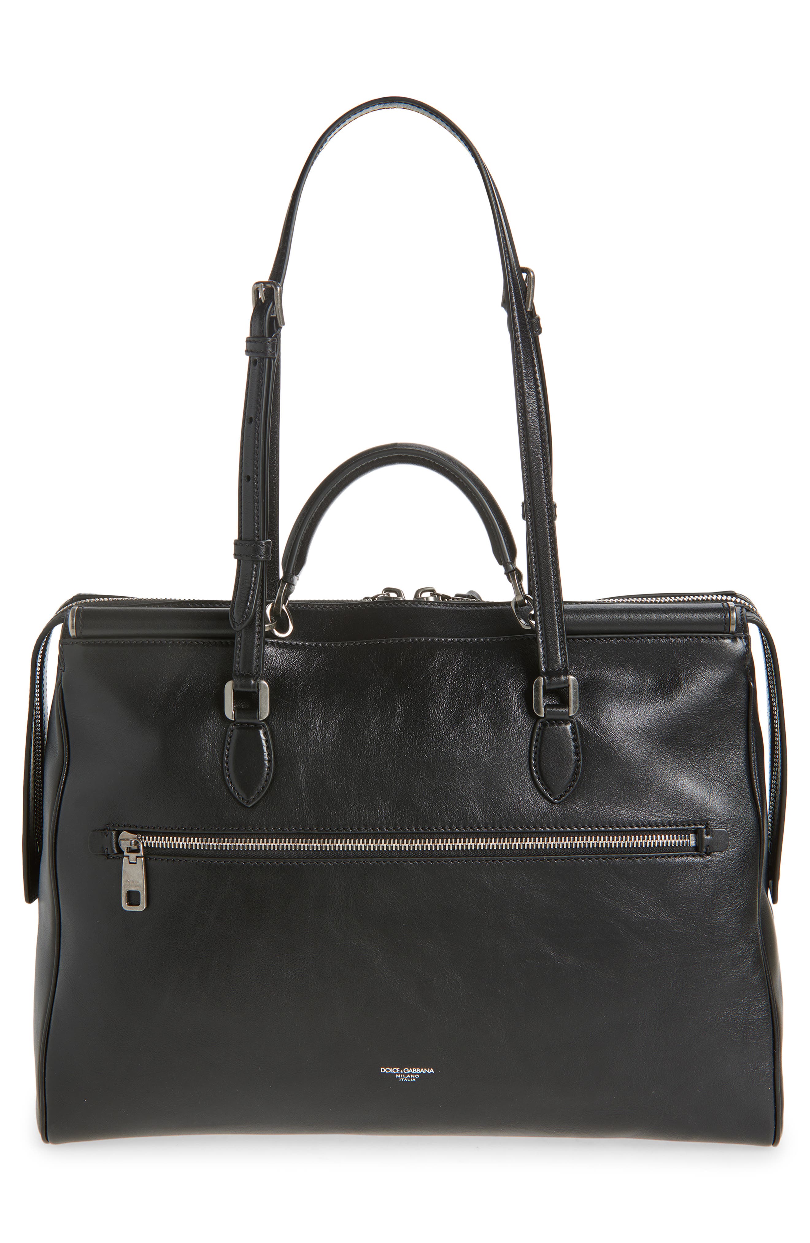 Dolce&Gabbana Vittoria Bag, Alternate, color, Black