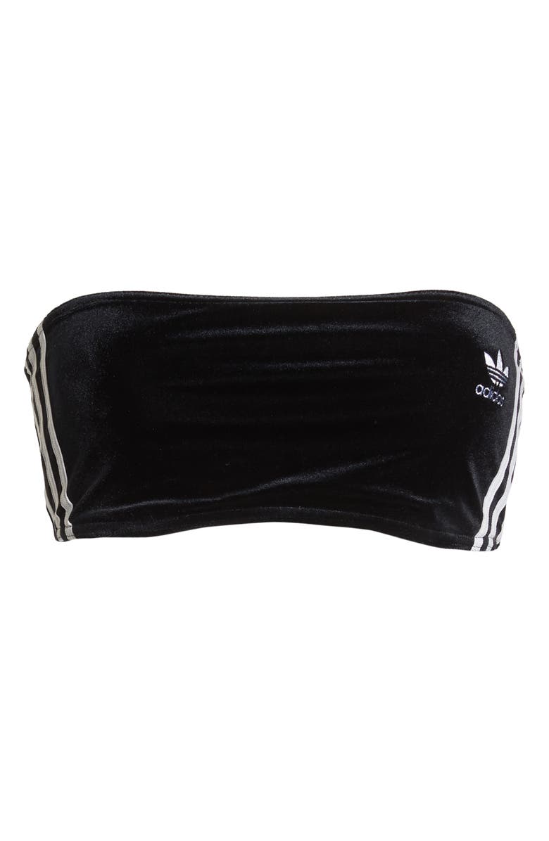 adidas Originals 3-Stripes Strapless Bra, Alternate, color, 