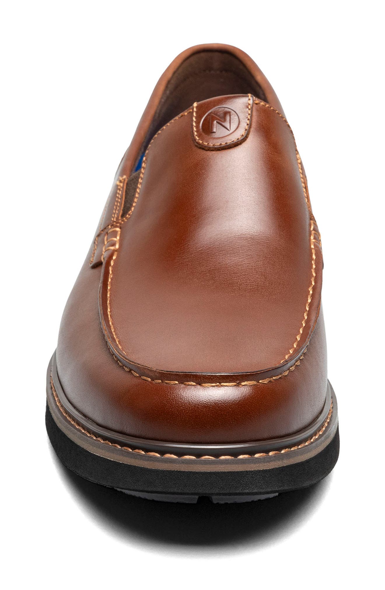 Owen II Moc Slip-On Loafer - Wide Width Available, Alternate, color, COGNAC
