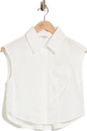 Vigoss Sleeveless Button Down Shirt