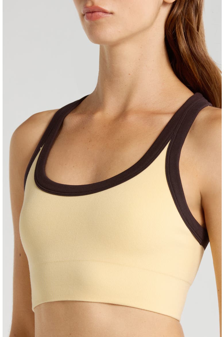FP Movement Go To Colorblock Sports Bra, Alternate, color, SUNLIT YELLOW COMBO