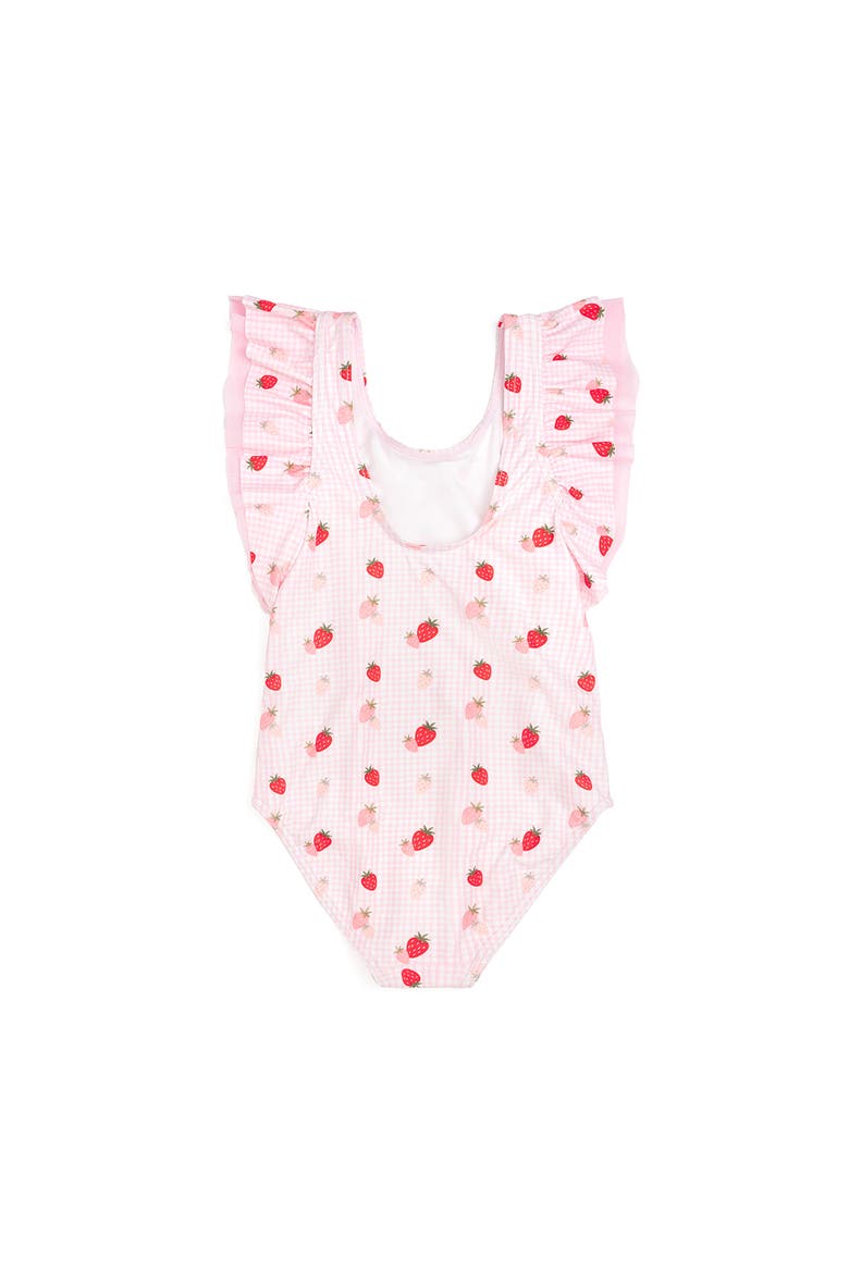 Berry Cute Bathing Suit, Alternate, color, Pink