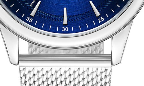 Kenneth Cole Genuine Diamond Mesh Strap Watch, 43mm