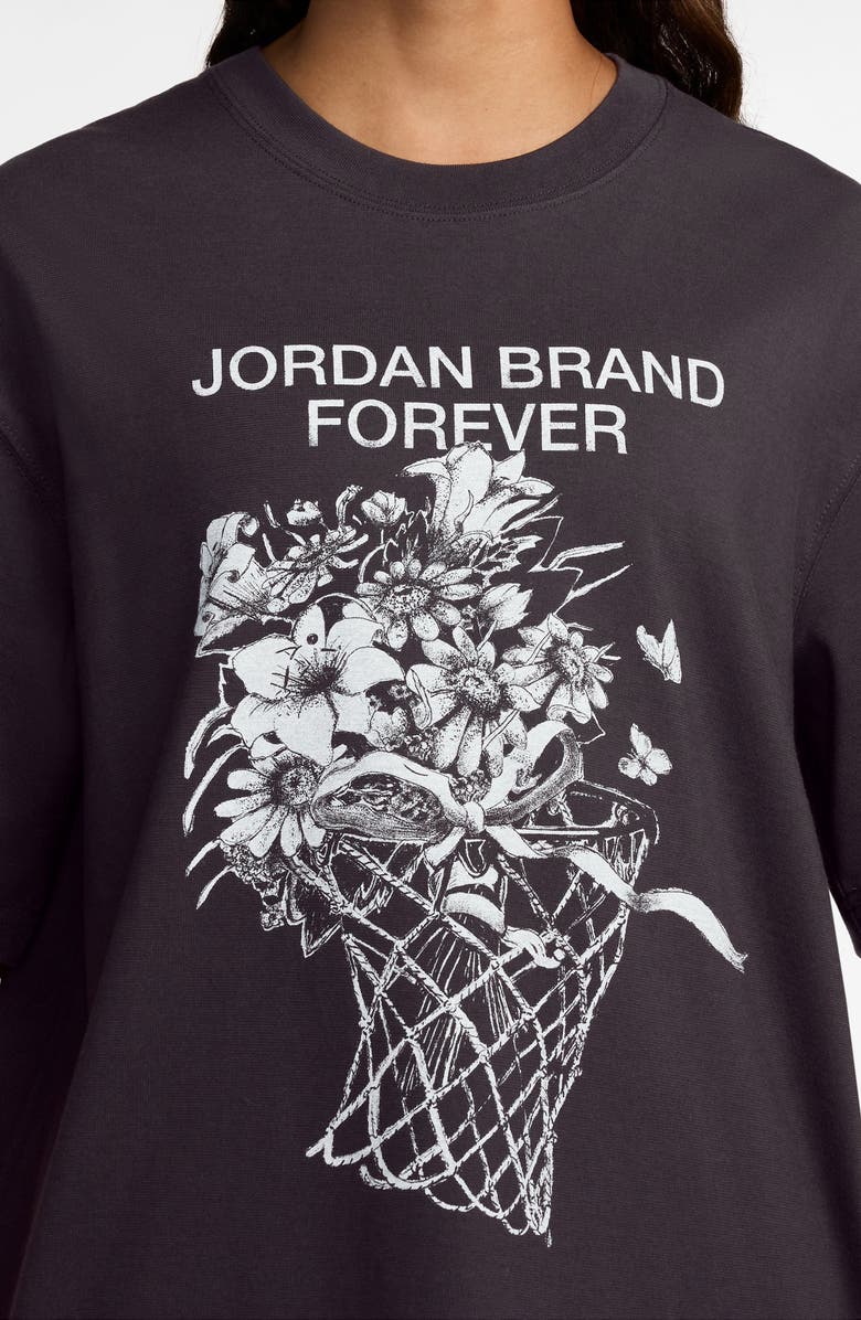 Jordan Oversize Floral Graphic T-Shirt, Alternate, color, 