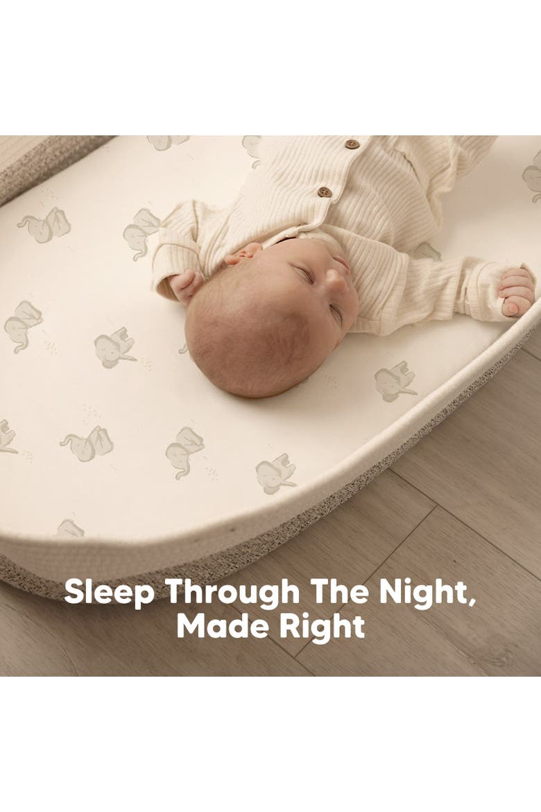 2-Pack Soothe Fitted Bassinet Sheets, Alternate, color, Herb