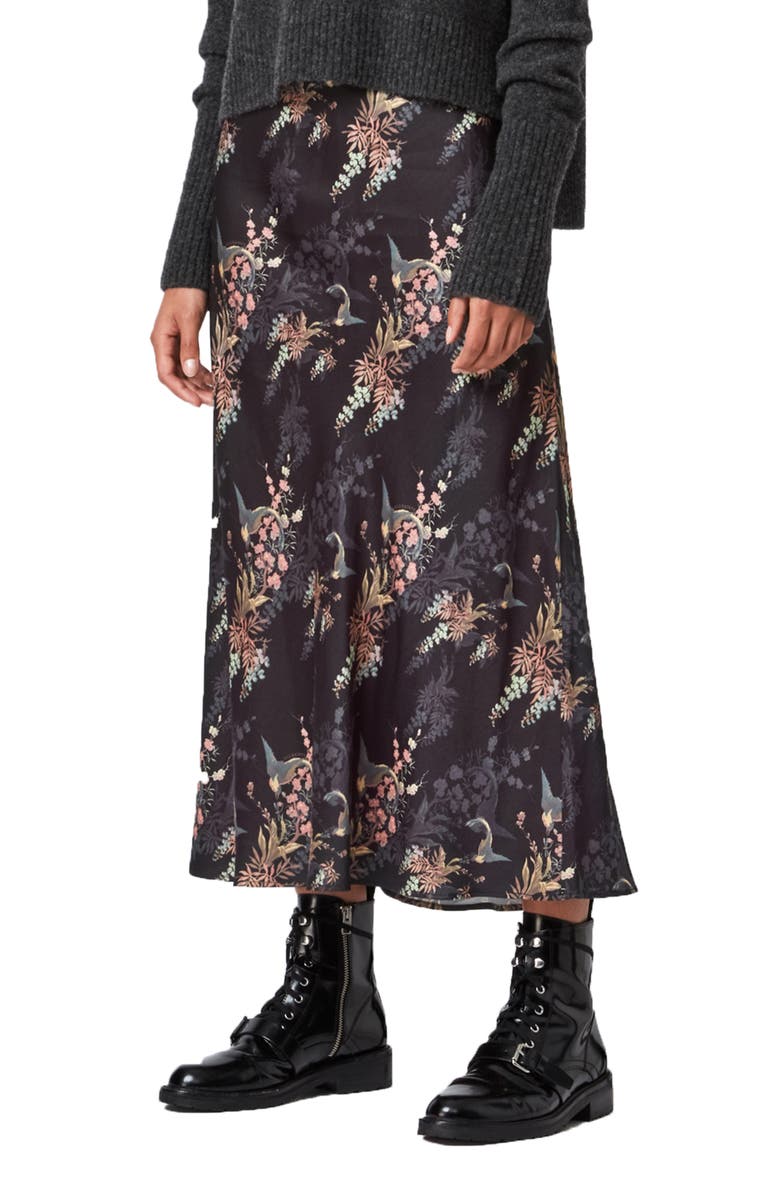 AllSaints Tierny Melisma Floral Slipdress & Sweater, Alternate, color,