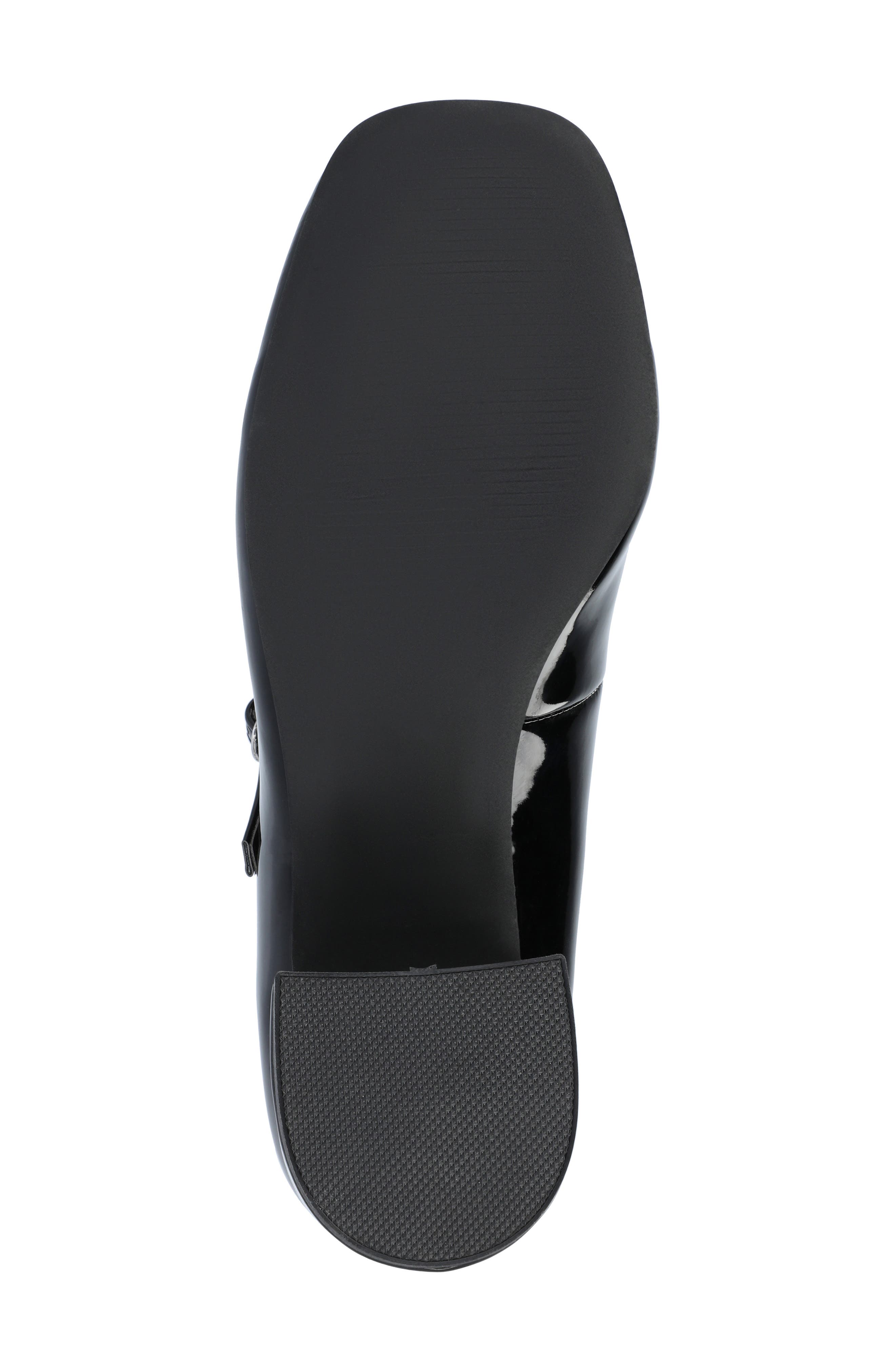 Journee Collection Okenna Pump, Alternate, color, Black